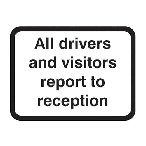 Tin sign vintage ALL VISITORS & DRIVERS REPORT Plaque Poster for Bar Pub Beer Home Garage Man Cave Wall Decor 12x8 Inch