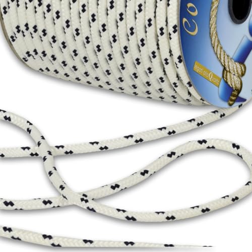 Cabo braid nautica de 5 mm para suspensiones ligeras y amarres de embarcación 3