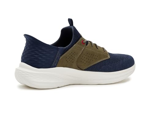 Image of Skechers Men's Slade - Caster | Casual, Slip-ins, Relaxed Fit, Air-Cooled Memory Foam, Goga Mat Arch