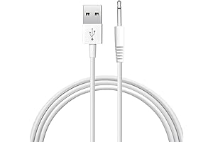 USB DC Cable Charger Cord | 32.7-inch USB 5V 150mA for Massagers and Kegel Balls