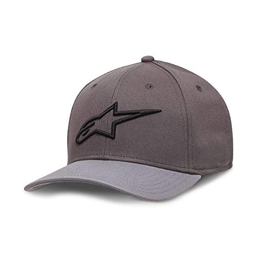 Alpinestars Men's Ageless Curve Hat, Charcoal/Grey, Large/X-Large