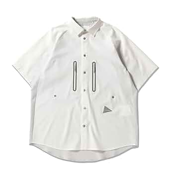 and wander テック ショートスリーブ シャツ オフホワイト 3 Amazon.co.jp: and wander アンドワンダー テックショート