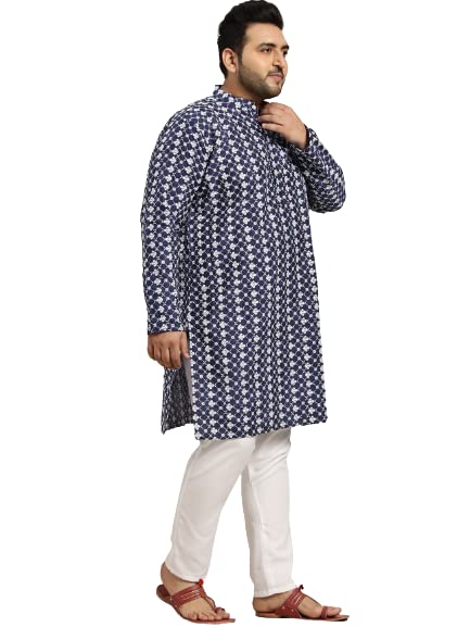 Image of SOJANYA (Since 1958, Men's Silk Blend Grey Kurta Pyjama & Silk Blend Jacket Combo