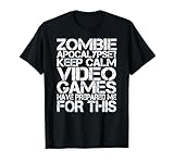 Photo Gallery keep calm zombie apocalypse divertente giocatore di videogiochi spiritoso maglietta Photo Gallery keep calm zombie apocalypse divertente giocatore di videogiochi spiritoso maglietta