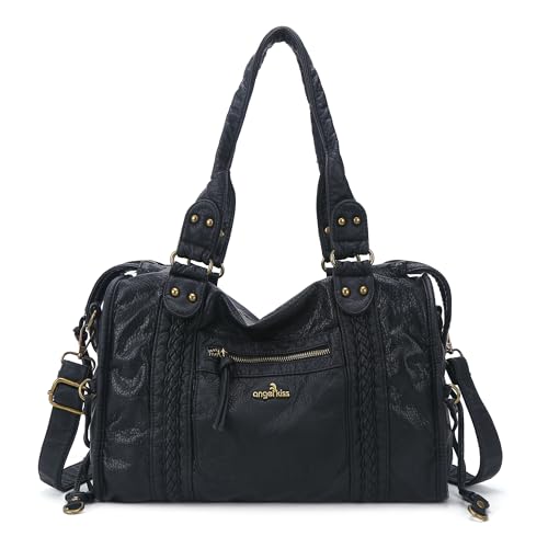 Bolso Hobo para Mujer de Cuero Vegano Grande miniatura 1