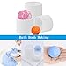 Zellmait Bath Bomb Mold Kit,2 inch Inner Diameter Round Solid Ball Shaped Bath Bomb Molds Kit, Bath Bombs Making Tools,Suitable for Bath Bomb Press Machine