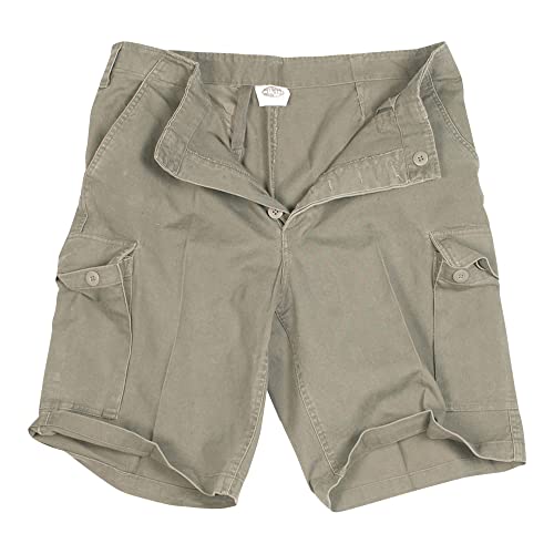 Bermuda Mil-Tec Men's German treillis en coton lourd avec poches cargo latérales renforcées