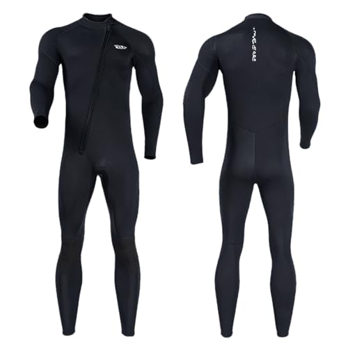 VLOBAOM Trazo Delantero De Traje De Neopreno para Hombres Trajes De Buceo De Cuerpo Completo De Neopreno para El Snorkel De La Natación De Buceo