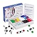 Organic Chemistry Model Kit (239 Pieces) - Molecular Model Student or Teacher Pack with Atoms, Bonds and Instructional Guide