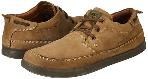 Image of Woodland Men's Leather Casual Shoe