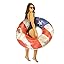Stars & Stripes Pool Tube 48 inch American Flag Swim Ring