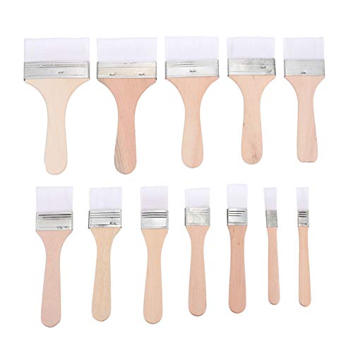 HAPINARY 12 Uds Pincel para Tablero De Dibujo Pincel para Pintar Pinceles para Pintar Pincel para Pintar Al Óleo Pincel para Pintar El Pelo Pincel para Manualidades Pincel para