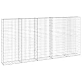 muro de gaviones El muro de contención, hecho de acero galvanizado a prueba de óxido y resistente a la intemperie, es muy estable y duradero