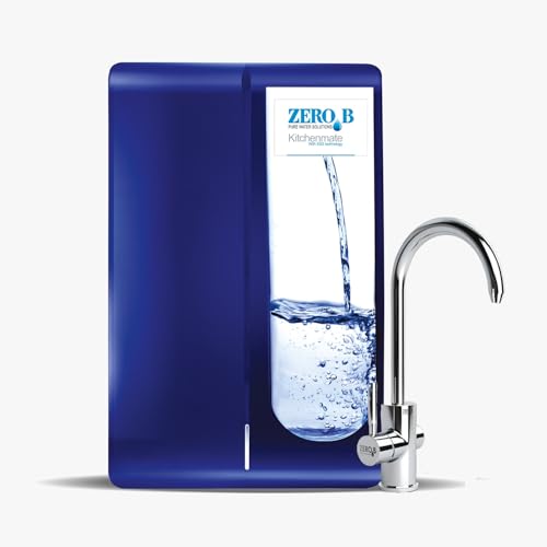 Image of Zero B Kitchenmate UV Under the Sink Water Purifier | Under Counter Instant Purification | 2LPM Flow Rate | Compact & Space Saving Design | Ideal for Modular Kitchens & Offices, Restaurants, and Cafes