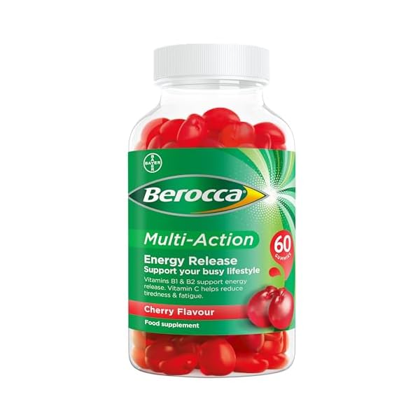 Berocca Multi-Action Multivitamin Gummie...