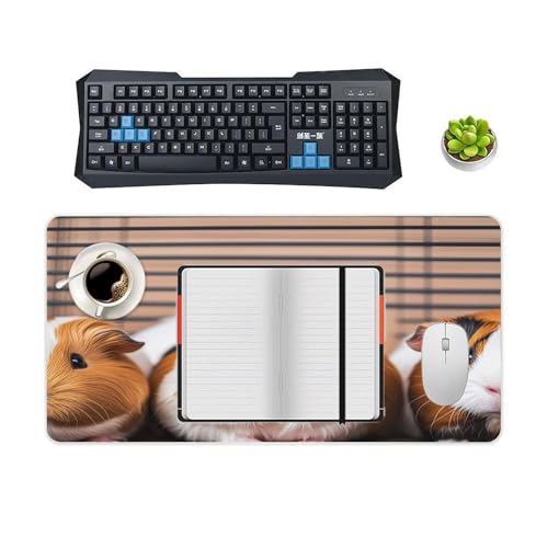 Guinea Pigs Desk Pad Large Office Desk Mat Waterproof miniatura 4