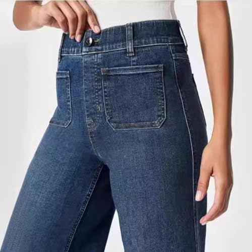 Obormi Tummy Control Wide Leg Jeans, Obormi Cropped Jeans, 2025 Waist Wide Leg Pants3
