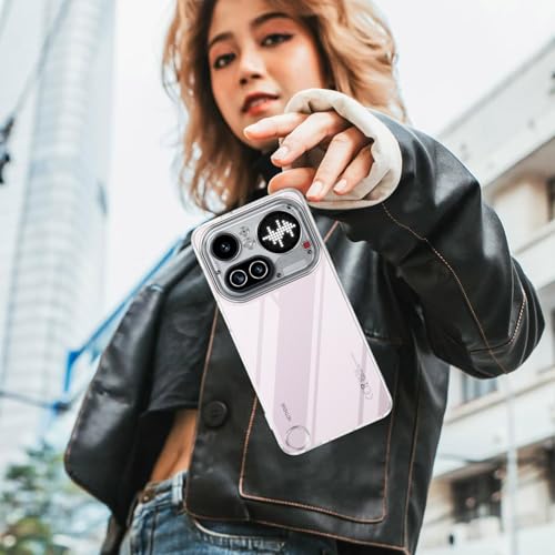Image of Jkobi Silicone Back Cover Case for Nothing Phone 4A Pro 5G (Clear Shockproof Case with Camera Protection | Soft and Flexible | Transparent)
