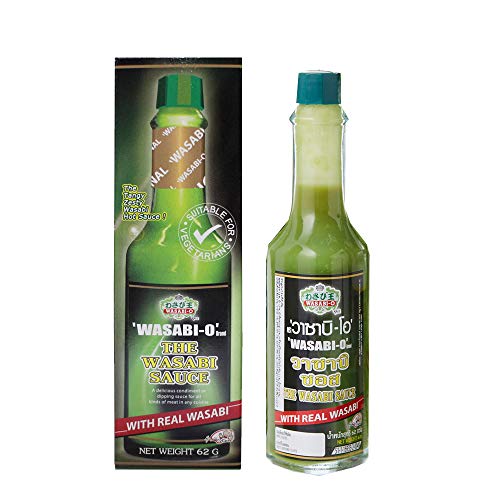 Wasabi-O, Wasabi-Sauce 62 g - 1 Flasche verwendet Real Wasabi Das innovative und gegrilltem Fleisch und vegetarischen Gerichten Cover
