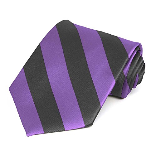 Image of tiemart Men's Striped Tie Standard Length