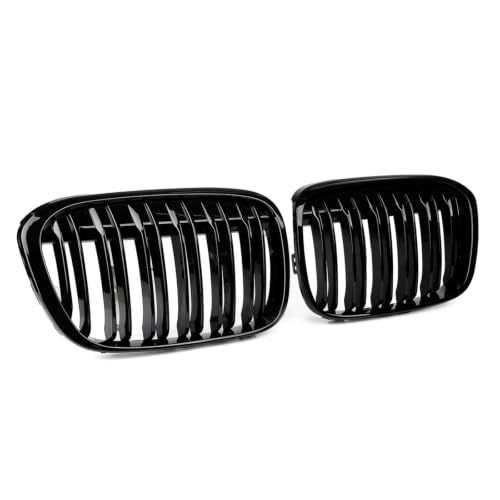 Calandre BMW X1 F48 F49 avant noir brillant style racing pour grille de pare-chocs