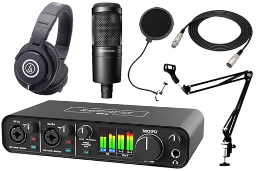 �}�[�N�I�u�U���j�R�[�� / M4 [ATH-M40x + AT2020 �z�M�Z�b�g�I] USB-C�I�[�f�B�I�E�C���^�[�t�F�[�X