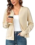 Totatuit Zip Up Sweatshirts for Women Casual Outfits Cardigan Outerwear Trendy Winter Jackets Coat