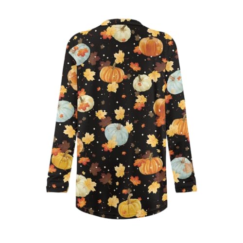 Image of Cardigan Sweaters for Women Long Sleeve Cardigan Soft Drape Open Front Fall Dusters V-Neck Jackets Dressy Loose Coat