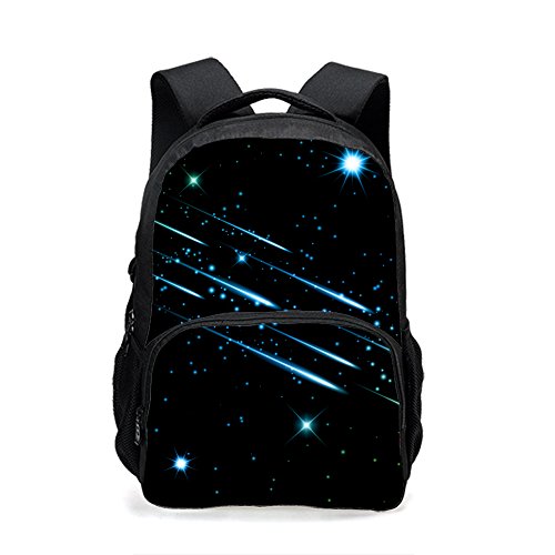 backpack teen,CAIWEI Universe Space TrendyMax Galaxy Pattern Backpack Cute for School (Starry sky 4)