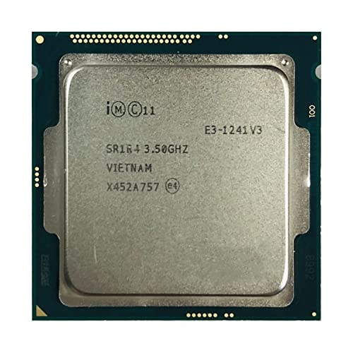CPU E3-1241 V3 E3 1241V3 E3 1241 V3 3.5 gHz Quad-Core 8Xbh CPUvZbT80W LGA 1150