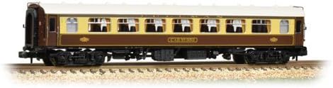 Graham Farish 374-210E BR Mk1 SP Pullman Second Parlour Car 353 Umber & Cream