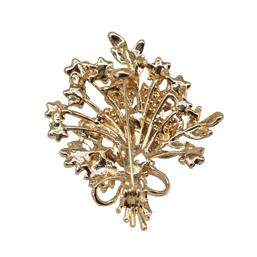 Image of Pretty Elegant Brooch Pin for Women,Flower Brooch Pin Broches for Women's Clothes