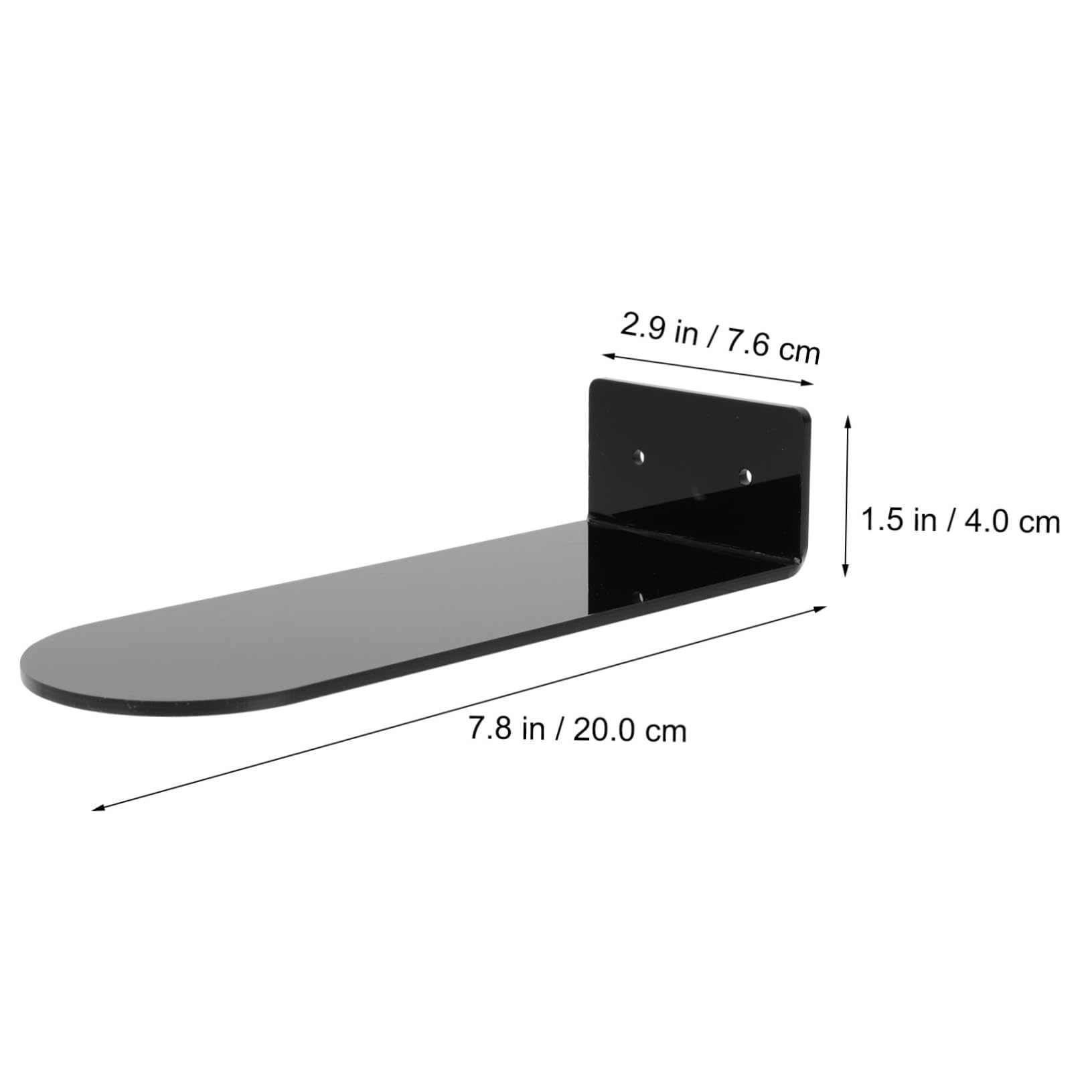 Espositore per scarpe da parete in acrilico, elegante, per soggiorno e camera da letto, perfetto per scarpe da ginnastica e scarpe di cartone, 1 set per una facile conservazione