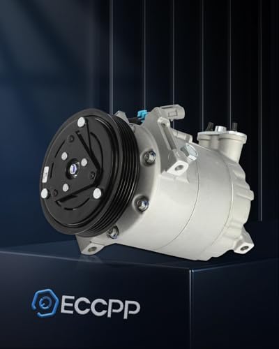 Image of ECCPP AC Compressor Fit for Pontiac Solstice 2.0L 2.4L Fit for Saturn Sky 2.0L 2.4L 2007-2010 Fast Cooling Air Conditioning Compressor