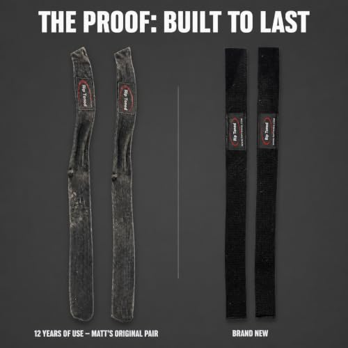 Image of Rip Toned Lasso Lifting Straps for Weightlifting, 23 inch Padded