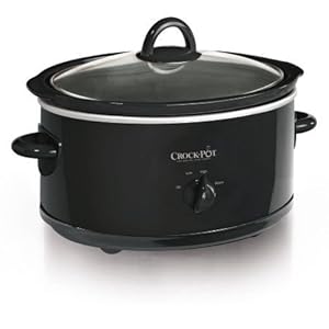 Crock-Pot 7-Quart Manual Slow Cooker, Black SCV700-B2