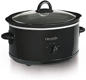 Crock-Pot 7-Quart Manual Slow Cooker, Black SCV700-B2