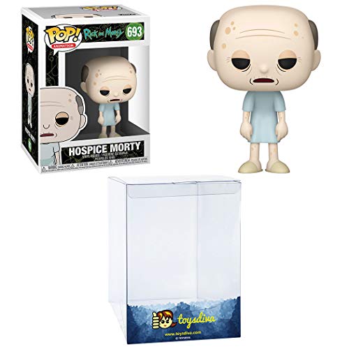 Hospice Morty: Funk O Pop! Animation Vinyl Figure Bundle With 1 Compatible 'Toysdiva' Graphic Protector (693 - 45436 - B)