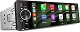 [in‑Cell Display] 6.3" Single Din Car Stereo with Wireless C...