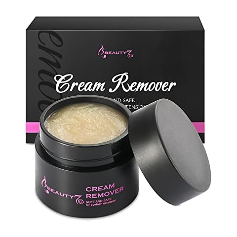 Eyelash Extension Remover Cream 5g for Individual Semi-Permanent False Lash Color White Beauty7 Cover