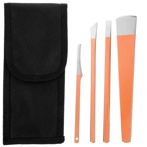 HAPINARY Juego de Pedicura: Raspador Reutilizable para Cutículas y Pies