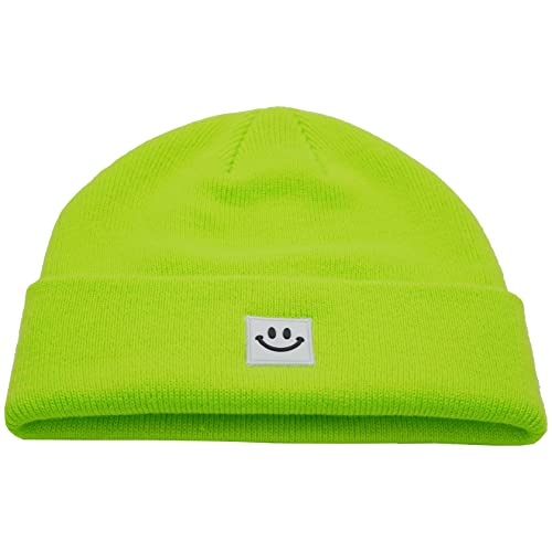 Image of 55cube Unisex Winter Beanie Hats Warm Thick Knit Cuffed Skullcaps