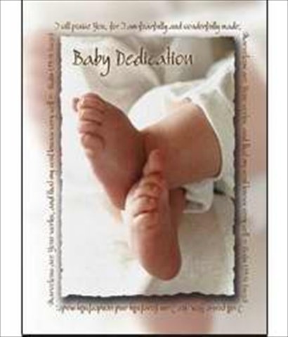 Certificat de dédication bébé lot de 6 cartes souvenirs de cérémonie pliées 13x18cm