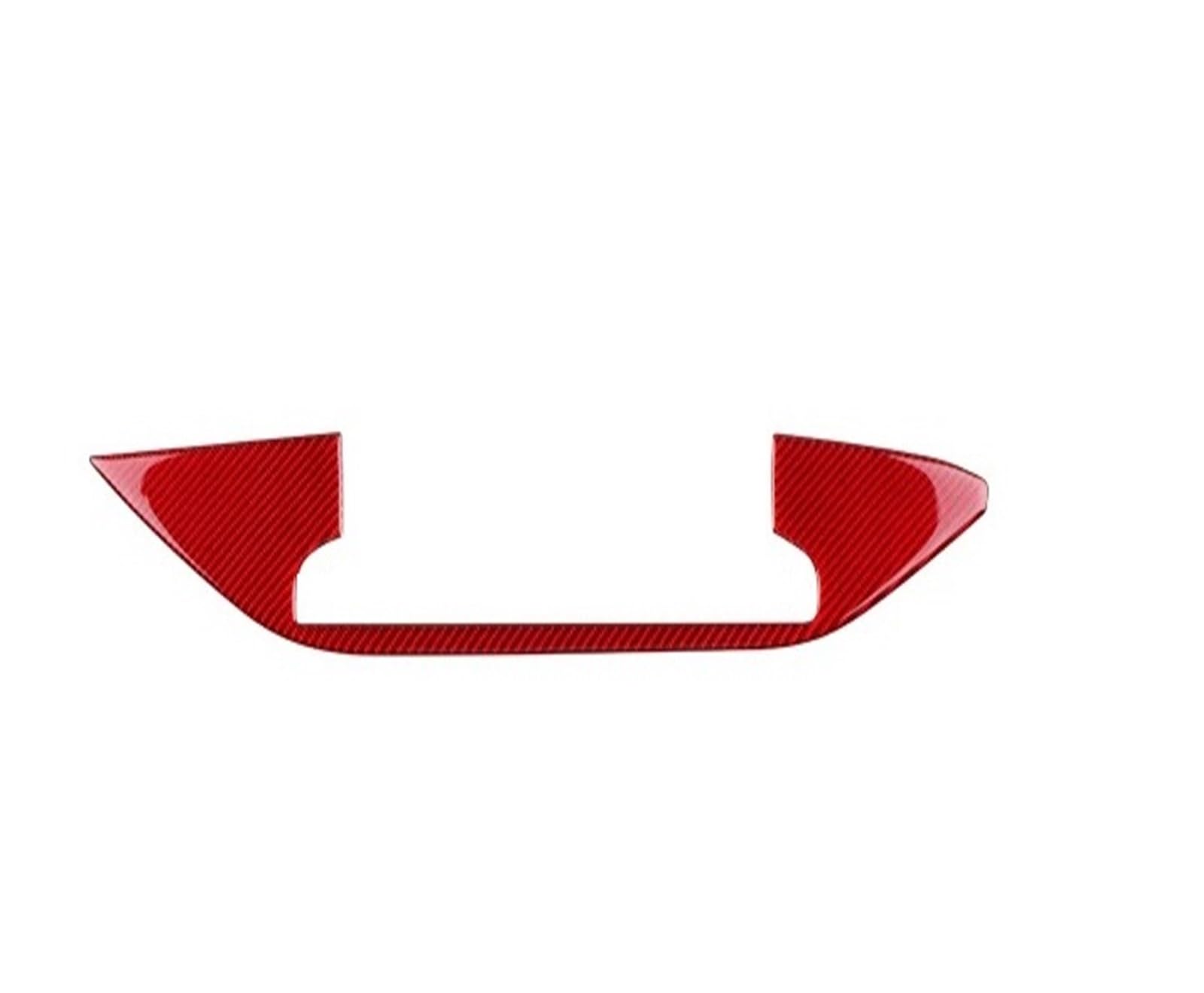 Car Interior Moulding Trim for Kia for Stinger 2019-2023 LHD RHD Car Central Navigation Screen Trim Accessories Real Soft Carbon Fiber Sticker Interior Accessories(RHD 10.25in displayR)