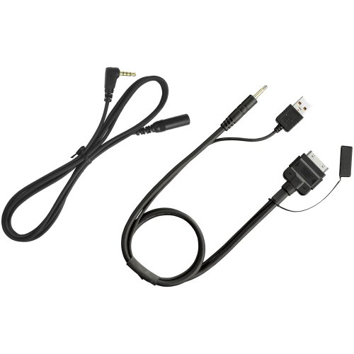 Câble Pioneer 30 broches vers USB noir pour interface audio iPod et iPhone