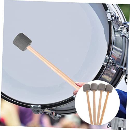 GALPADA 4Pcs Palillos para Bombo con Mango miniatura 5