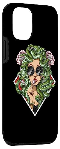 Iphone 12/12 Pro Medusa Hippie Psychedelic Snakes Greek Mythology Women Case #TOP2