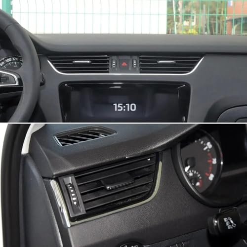 Rejilla de aire frontal para reparar salpicadero de Skoda Octavia 3 A7 MK3 2015-2021 7