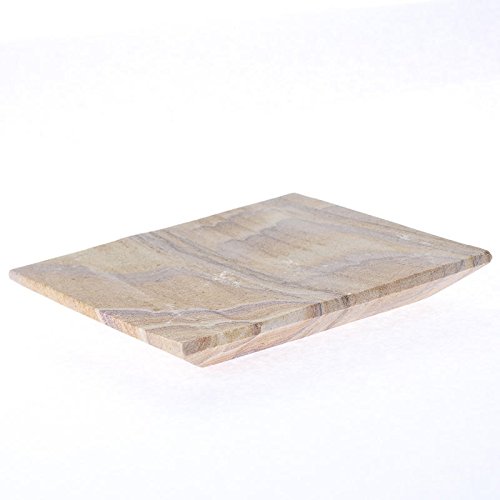 Sandstone Pillar Candle Tray for Home Decor, Gifting and Displaying