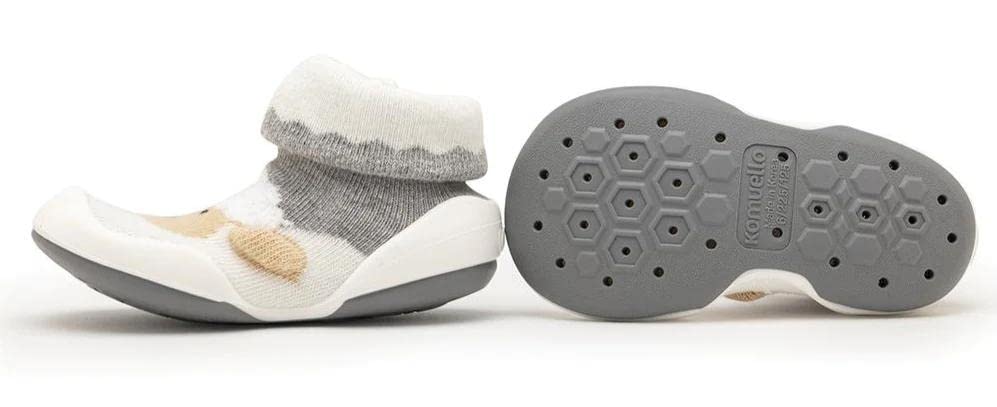 Komuello Animal Toddler Shoes, Breathable, Washable, Non-Slip, Secure Fit, Cotton Socks with Air Pocket Cushion for Indoor and Outdoor Use, Unisex Toddler Shoes for Boys and Girls3